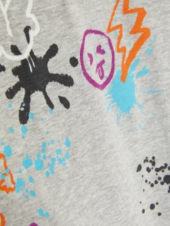 Niños Primark Tops Y Camisetas|Camiseta De Manga Larga Con Estampado Gráfico