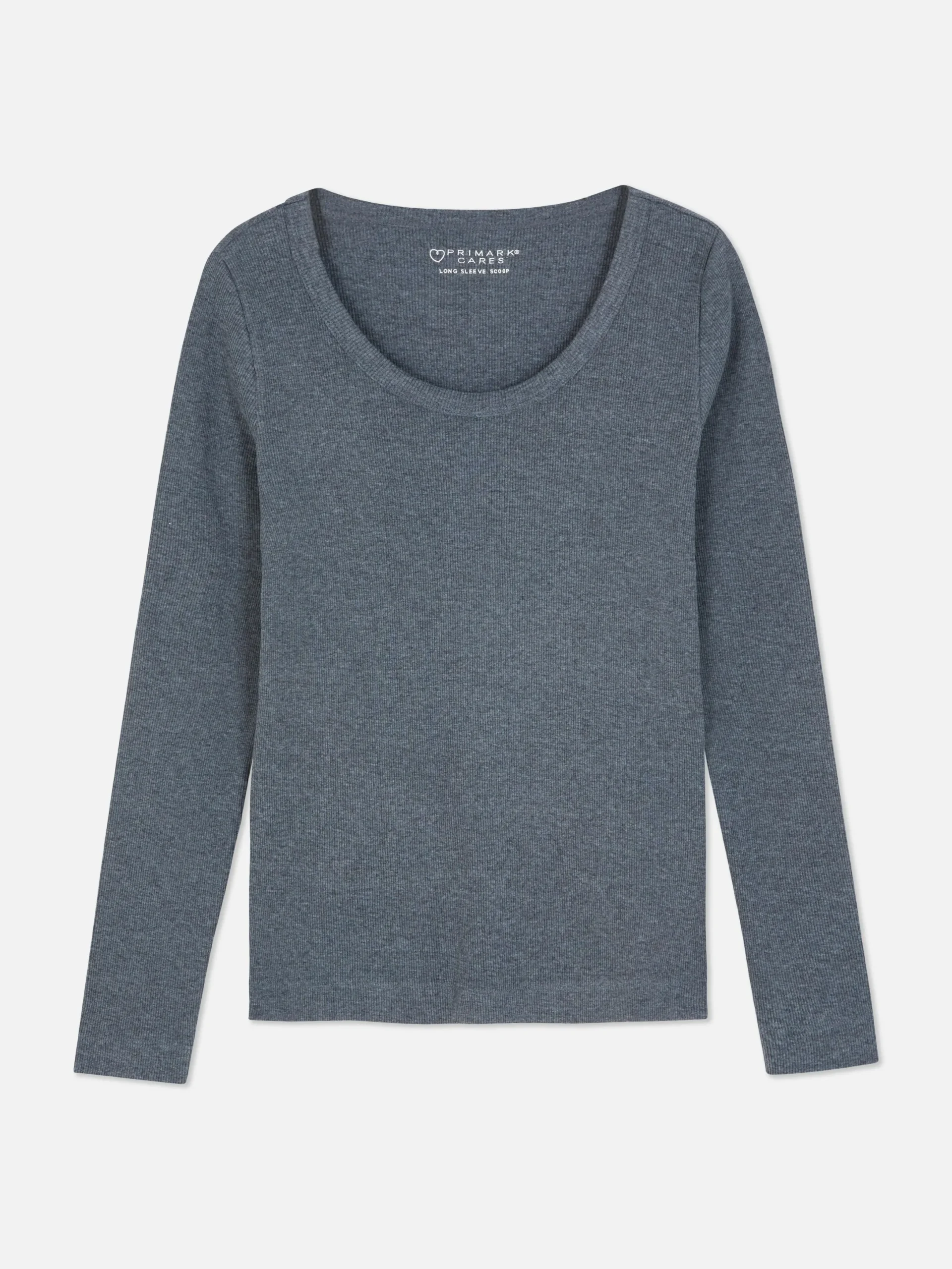 Mujer Primark Tops Y Camisetas|Camiseta De Manga Larga Con Escote Amplio