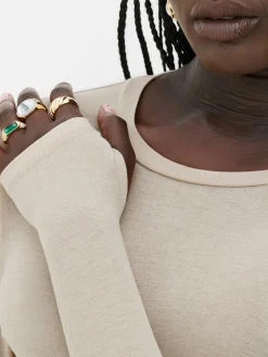 Mujer Primark Tops Y Camisetas|Camiseta De Manga Larga De Rita Ora