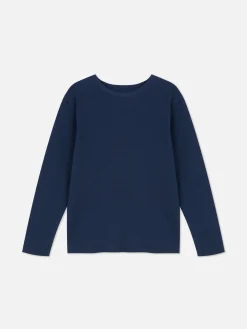 Niños Primark Tops Y Camisetas|Camiseta De Manga Larga Y Textura Gofrada