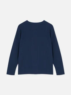 Niños Primark Tops Y Camisetas|Camiseta De Manga Larga Y Textura Gofrada