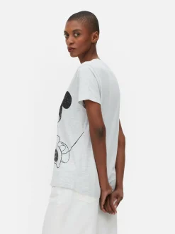 Mujer Primark Tops Y Camisetas|Camiseta De Mickey Y Minnie Mouse De Disney