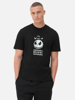 Hombre Primark Camisetas Y Sudaderas Con Estampado Gráfico|Tops Y Camisetas|Camiseta De Pesadilla Antes De Navidad De Disney