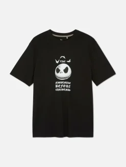 Hombre Primark Camisetas Y Sudaderas Con Estampado Gráfico|Tops Y Camisetas|Camiseta De Pesadilla Antes De Navidad De Disney