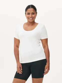 Mujer Primark Tops De Pijama|Camiseta De Pijama Con Escote Amplio Para La Menopausia