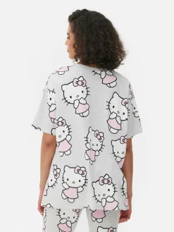 Mujer Primark Tops De Pijama|Camiseta De Pijama De Hello Kitty