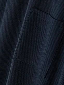 Hombre Primark Pijama|Camiseta De Pijama Otomana Acanalada Con Bolsillo