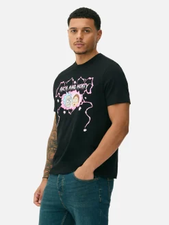 Hombre Primark Camisetas Y Sudaderas Con Estampado Gráfico|Tops Y Camisetas|Camiseta De Rick Y Morty