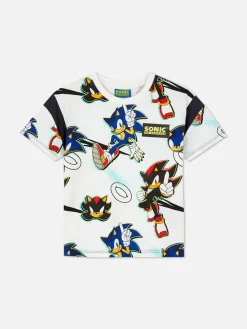 Niños Primark Tops Y Camisetas|Camiseta De Sonic, El Erizo, Y Shadow