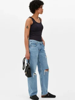 Mujer Primark Tops Y Camisetas|Camiseta De Tirantes Elástica