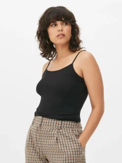 Mujer Primark Tops Y Camisetas|Camiseta De Tirantes Elástica