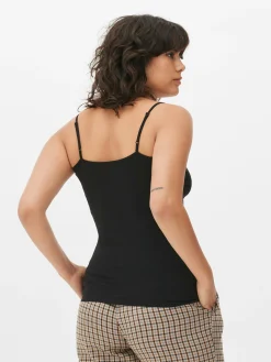 Mujer Primark Tops Y Camisetas|Camiseta De Tirantes Elástica