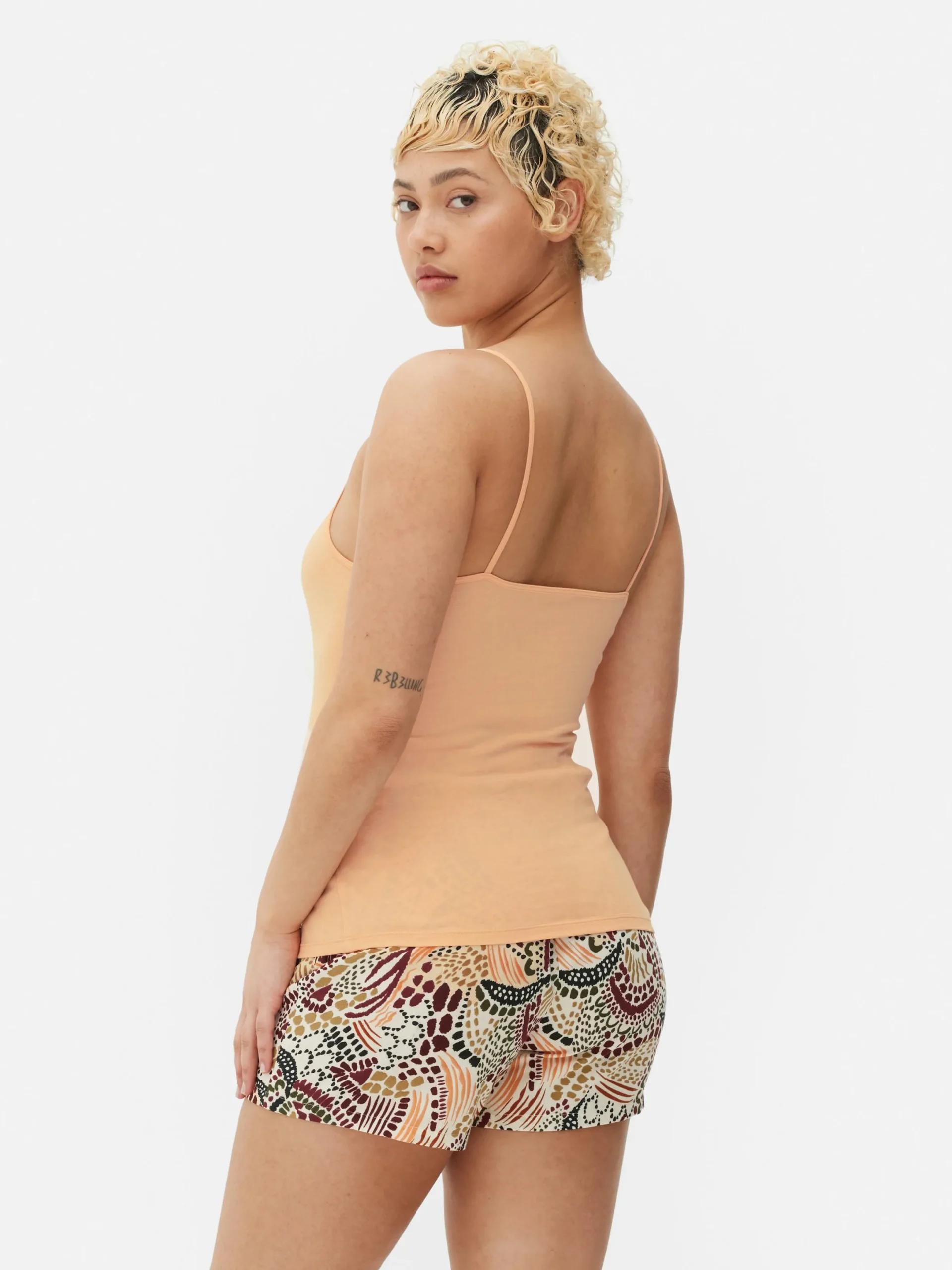 Mujer Primark Tops Y Camisetas|Camiseta De Tirantes Elástica