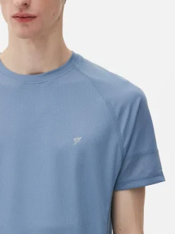 Hombre Primark Ropa Deportiva|Camiseta Deportiva Con Cuello Redondo