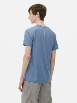 Hombre Primark Ropa Deportiva|Camiseta Deportiva Con Cuello Redondo