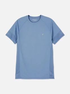 Hombre Primark Ropa Deportiva|Camiseta Deportiva Con Cuello Redondo