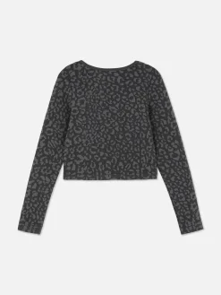 Niños Primark Sudaderas Con Y Sin Capucha|Camiseta Deportiva Con Estampado De Leopardo