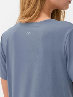 Mujer Primark Ropa De Gimnasio Y Deportiva|Camiseta Deportiva De Cuello Redondo