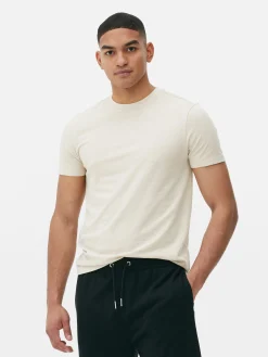Hombre Primark Tops Y Camisetas|Camiseta Elástica Clásica