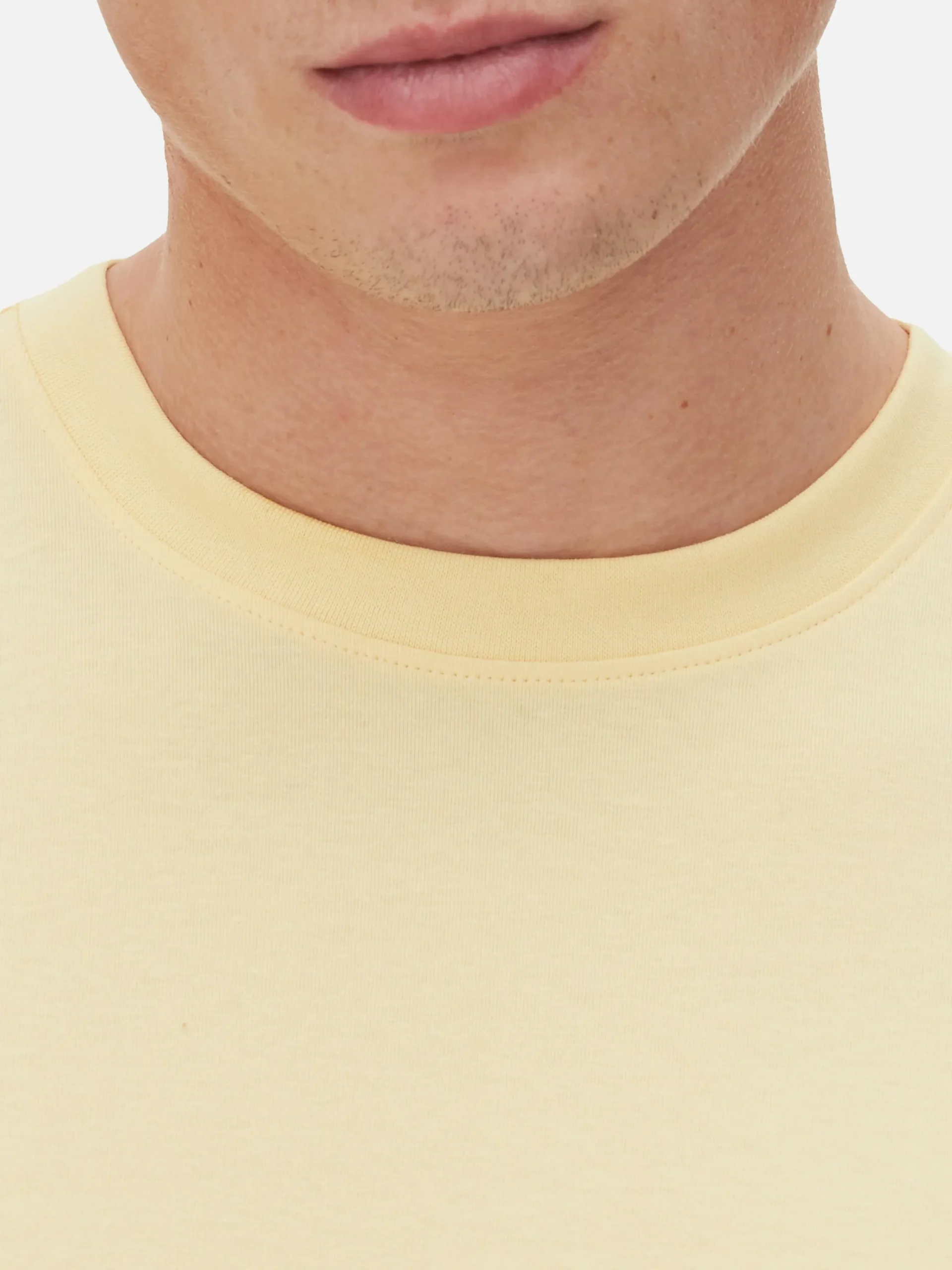 Hombre Primark Tops Y Camisetas|Camiseta Elástica Clásica