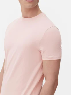 Hombre Primark Tops Y Camisetas|Camiseta Elástica Clásica
