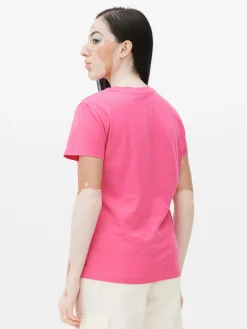 Mujer Primark Tops Y Camisetas|Camiseta Estampada Con Mensaje