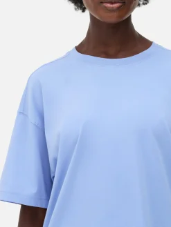 Mujer Primark Tops Y Camisetas|Camiseta Extragrande De Corte Cuadrado