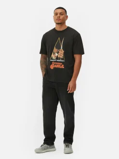 Hombre Primark Tops Y Camisetas|Camiseta Gráfica De «La Naranja Mecánica»