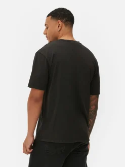 Hombre Primark Tops Y Camisetas|Camiseta Gráfica De «La Naranja Mecánica»