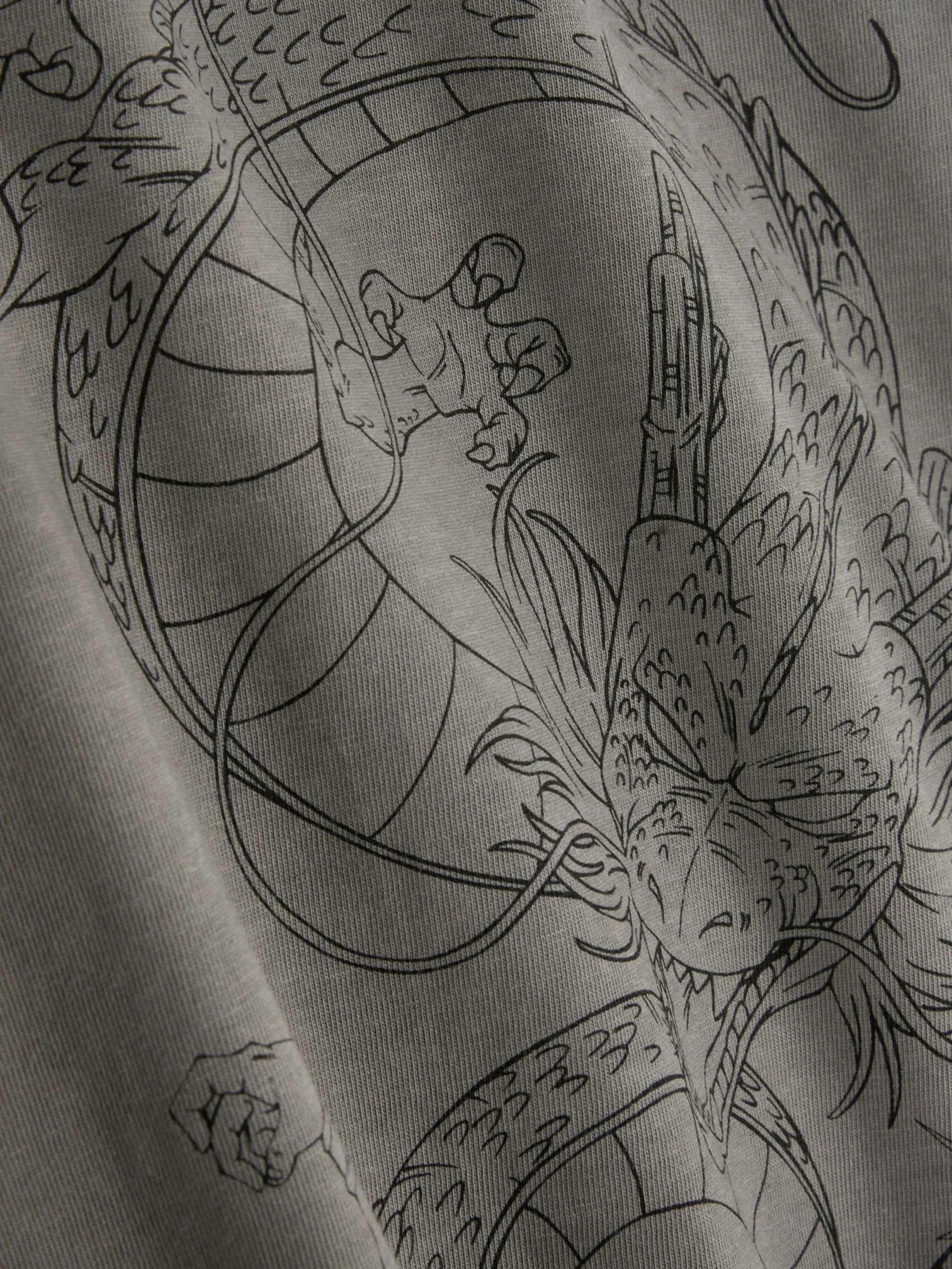 Niños Primark Tops Y Camisetas|Camiseta Gráfica De Manga Corta De Dragon Ball Z