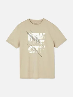 Hombre Primark Tops Y Camisetas|Camiseta Gráfica «New York City»
