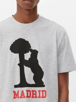 Hombre Primark Tops Y Camisetas|Camiseta «Oso De Madrid»