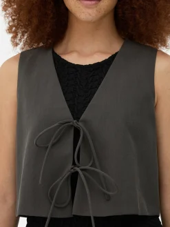 Mujer Primark Tops Y Camisetas|Camiseta Sin Mangas Con Nudo Delantero