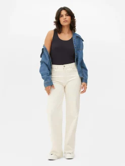 Mujer Primark Tops Y Camisetas|Camiseta Sin Mangas De Escote Amplio