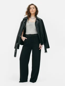 Mujer Primark Tops Y Camisetas|Camiseta Sin Mangas Elástica Con Escote Amplio