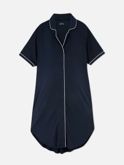 Mujer Primark Camisones Y Ropa Para Dormir Mujer|Camisón De Premamá Con Botones