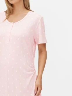 Mujer Primark Camisones Y Ropa Para Dormir Mujer|Camisón De Premamá Con Botones A Presión