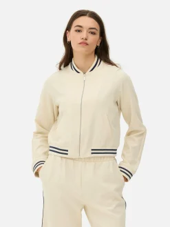 Mujer Primark Abrigos Y Chaquetas|Cazadora Bómber Con Ribete A Rayas