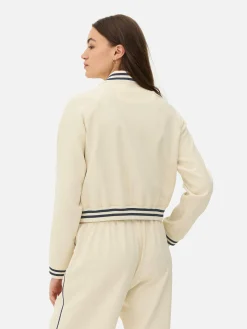 Mujer Primark Abrigos Y Chaquetas|Cazadora Bómber Con Ribete A Rayas