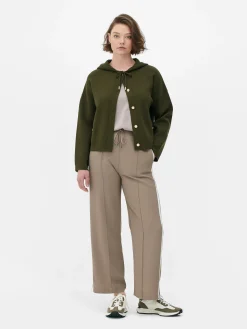 Mujer Primark Abrigos Y Chaquetas|Cazadora Bómber De Punto Con Capucha