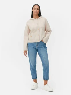 Mujer Primark Abrigos Y Chaquetas|Cazadora Bómber De Punto Con Capucha