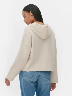 Mujer Primark Abrigos Y Chaquetas|Cazadora Bómber De Punto Con Capucha