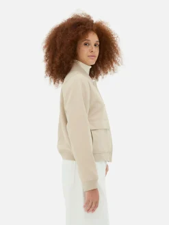 Mujer Primark Abrigos Y Chaquetas|Cazadora Bómber Tejida Combinable