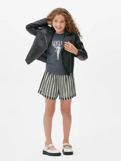 Niños Primark Abrigos Y Chaquetas|Cazadora Motera De Cuero Sintético