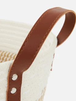 Primark Cajas Y Cestas|Cesta De Cuerda Con Asas