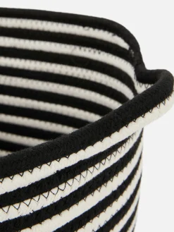 Primark Cajas Y Cestas|Cesta Ovalada A Rayas