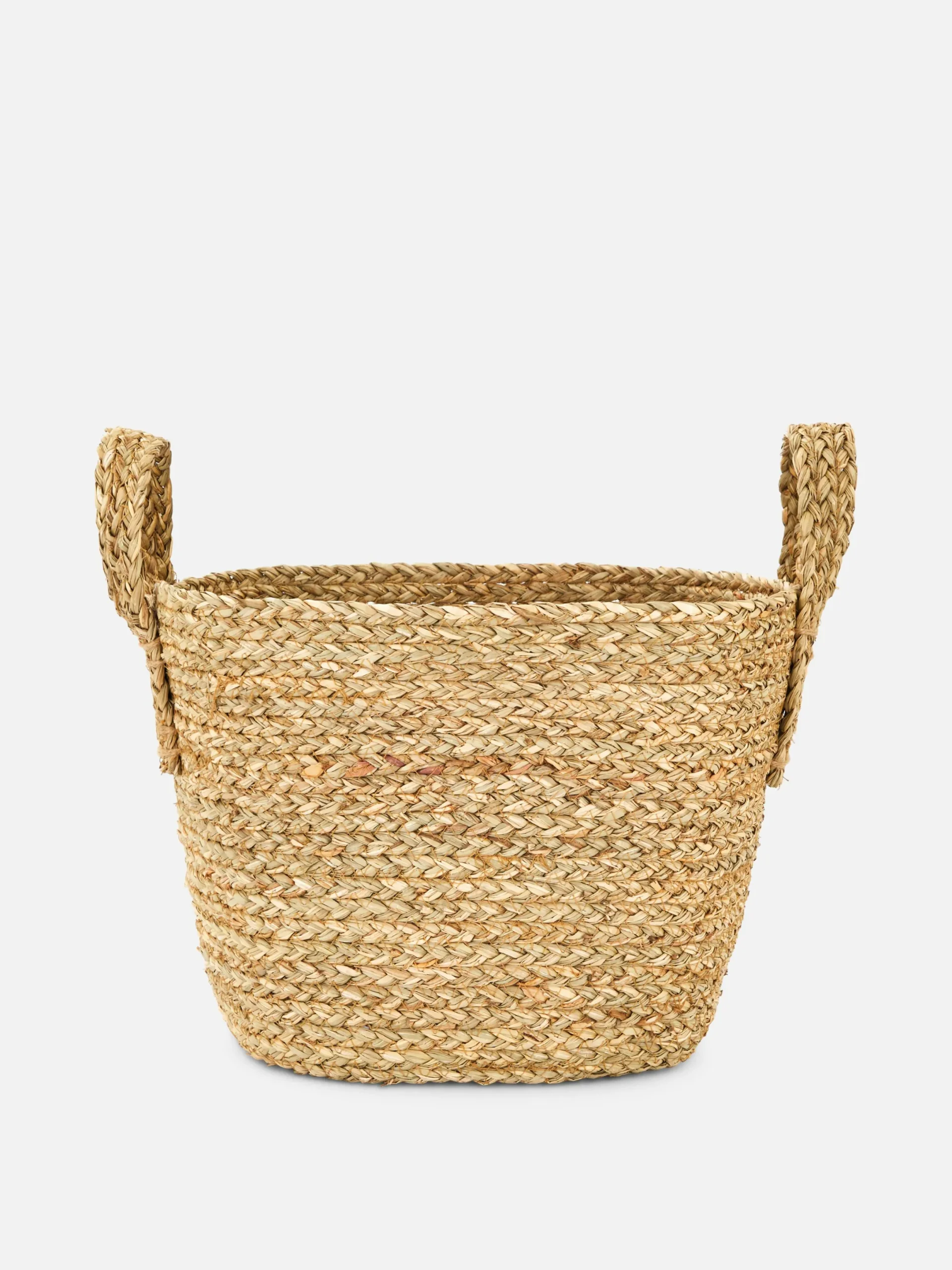 Primark Cajas Y Cestas|Cesta Tejida Con Dos Asas