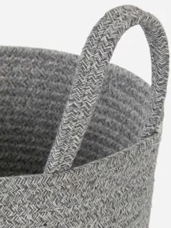 Primark Cajas Y Cestas|Cesta Tejida Grande