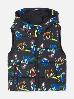 Niños Primark Abrigos Y Chaquetas|Chaleco Acolchado De Sonic, El Erizo Y Shadow