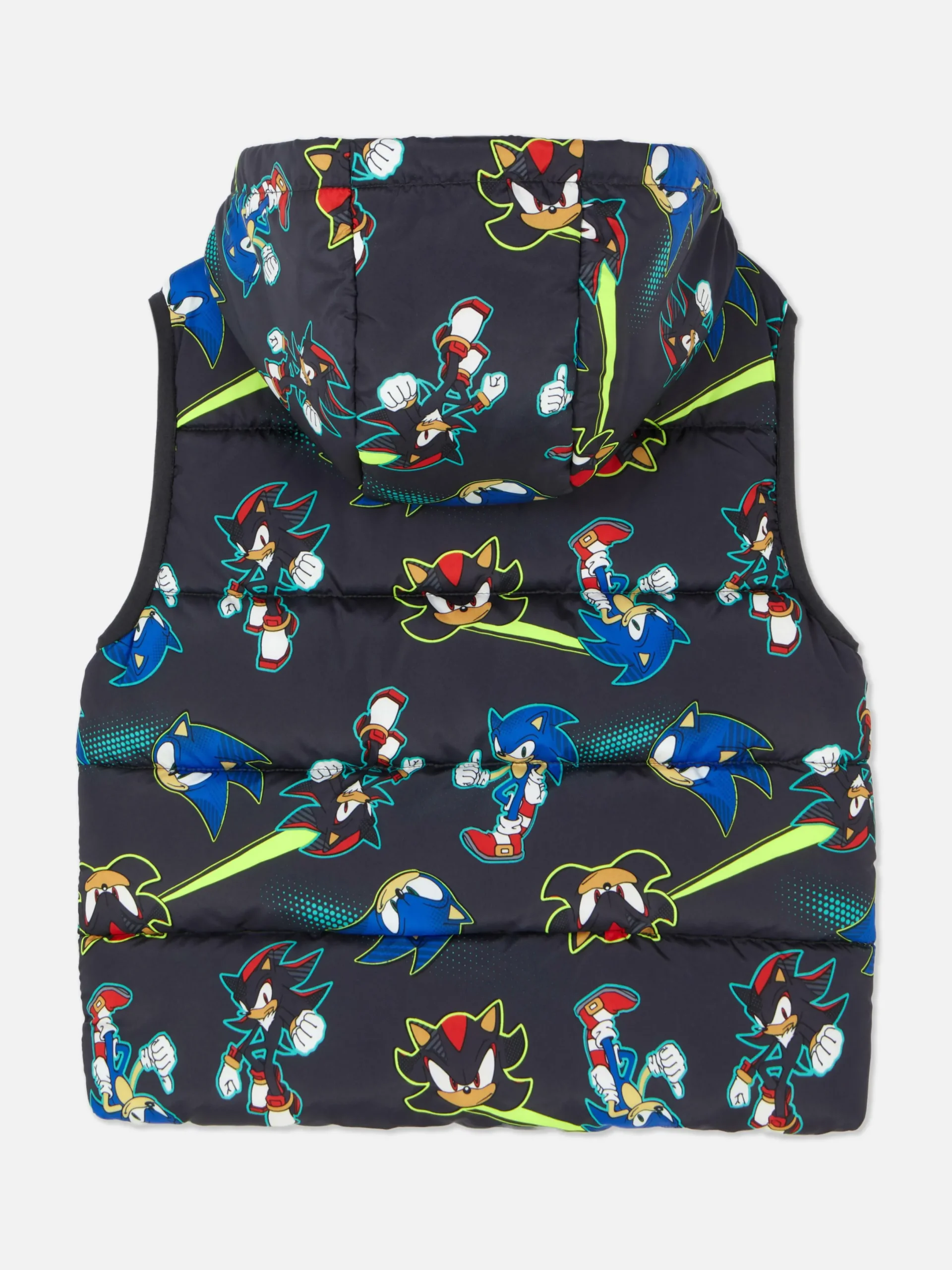 Niños Primark Abrigos Y Chaquetas|Chaleco Acolchado De Sonic, El Erizo Y Shadow